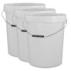 New ✔️ Sealants And Tools Direct Multi Use Builders Mixing Bucket 25 Litre To Brim Inc Lid - Pack Of 3 ❤️ -Silverline Shop unnamed file 3082