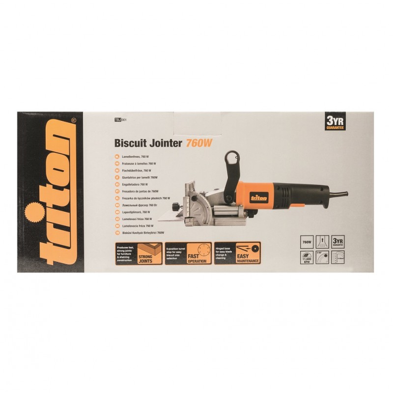 Buy ???? Triton Tools Triton TBJ001 Joiners Biscuit Jointer 760W 329697 ???? 8 Buy ???? Triton Tools Triton TBJ001 Joiners Biscuit Jointer 760W 329697 ???? - Image 6
