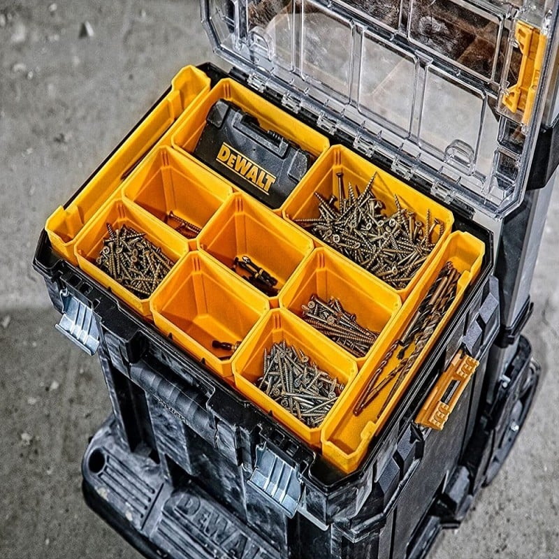 Best deal ⌛ Dewalt Tools Dewalt Water Sealed TSTAK DWST829681 Clear Lid Screw Parts Organiser ???? 10 Best deal ⌛ Dewalt Tools Dewalt Water Sealed TSTAK DWST829681 Clear Lid Screw Parts Organiser ???? - Image 8