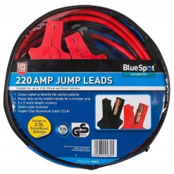 Cheapest ???? Blue Spot Tools Car Battery Jump Leads 220 Amp 45830 ???? -Silverline Shop unnamed file 3246