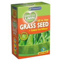Best Sale ???? Chatsworth Love Your Lawn Grass Seed And Lawn Fertiliser 375g - Buy One Get One Free ????