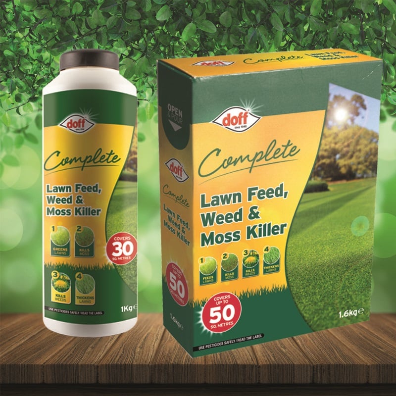 Wholesale ⌛ Doff 4 In 1 Complete Lawn Grass Feed Weed Moss Killer 1.6kg ❤️ 4 Wholesale ⌛ Doff 4 In 1 Complete Lawn Grass Feed Weed Moss Killer 1.6kg ❤️ - Image 2