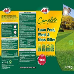 Wholesale ⌛ Doff 4 In 1 Complete Lawn Grass Feed Weed Moss Killer F-LM-100-DOF-03 3.2kg ???? -Silverline Shop unnamed file 344