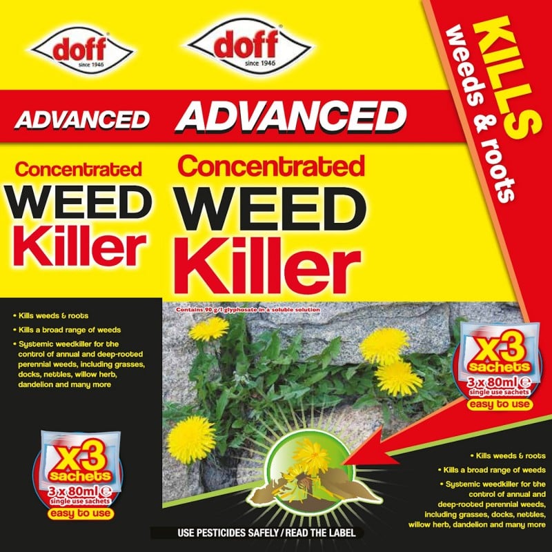 Best reviews of ???? Doff Advanced Weed & Root Killer Concentrated Weedkiller 3 Sachets ???? 4 Best reviews of ???? Doff Advanced Weed & Root Killer Concentrated Weedkiller 3 Sachets ???? - Image 2
