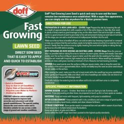 Best Sale ???? Doff Fast Growing Lawn Grass Seed With PROCOAT FLCA00DOF 1kg ✨ -Silverline Shop unnamed file 480
