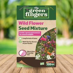 Outlet ⭐ Doff Green Fingers Wild Flower Bee Butterfly Garden Seed Mix 1kg F-XJ A00 DGF ????