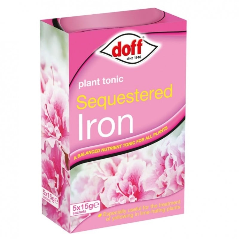 Flash Sale ???? Doff Plant Nutrient Tonic Sequestered Iron 5 X 15g Sachets FKF005DOF ???? 3 Flash Sale ???? Doff Plant Nutrient Tonic Sequestered Iron 5 X 15g Sachets FKF005DOF ????