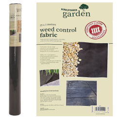 Promo ???? Kingfisher Garden Weed Control Supression Fabric Permeable Membrane WG3 ????