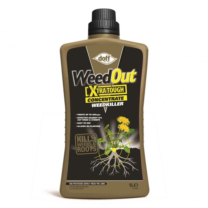 Promo ???? Doff WeedOut Weedkiller Extra Tough Concentrate Weed Killer 1 Litre F-FC-A00-DOF ???? 3 Promo ???? Doff WeedOut Weedkiller Extra Tough Concentrate Weed Killer 1 Litre F-FC-A00-DOF ????