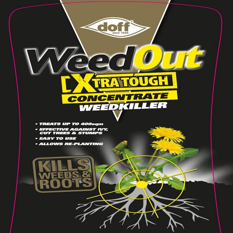 Promo ???? Doff WeedOut Weedkiller Extra Tough Concentrate Weed Killer 1 Litre F-FC-A00-DOF ???? 4 Promo ???? Doff WeedOut Weedkiller Extra Tough Concentrate Weed Killer 1 Litre F-FC-A00-DOF ???? - Image 2