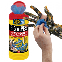 Wholesale ???? Big Wipes Heavy Duty Antibacterial Textured Cleaning Wipes 100pk 2420-8020 ⭐